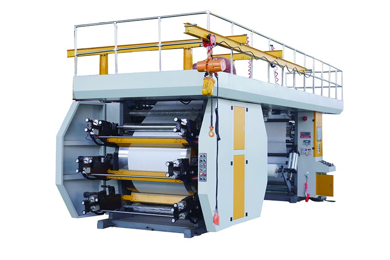 High Speed CI Flexo Printing Machine